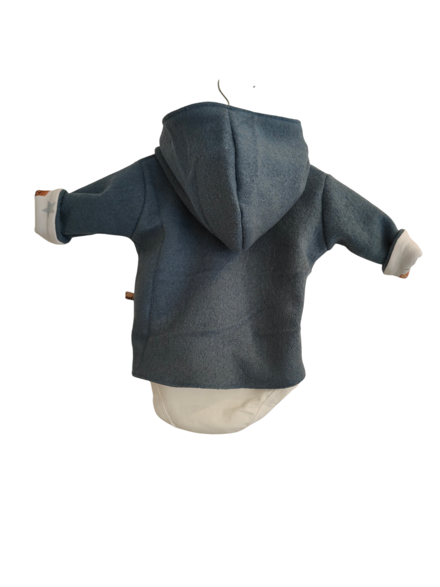 Walkjacke- Dustyblue/Heißluftballons/Zeppelin