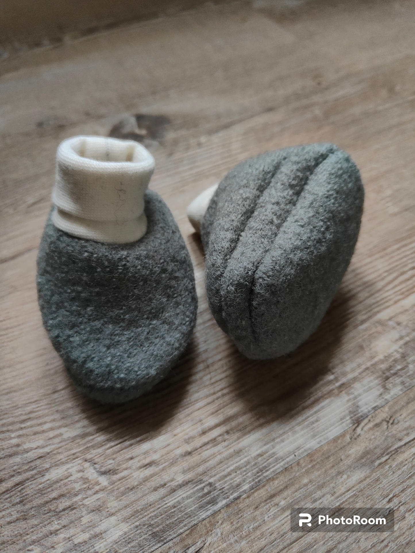 Babyboots - Altmintgrün