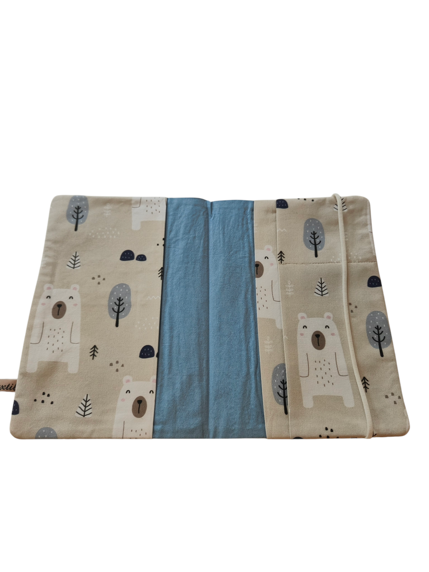 U-Hefthülle- Blau, Bohobär/Bärenstark