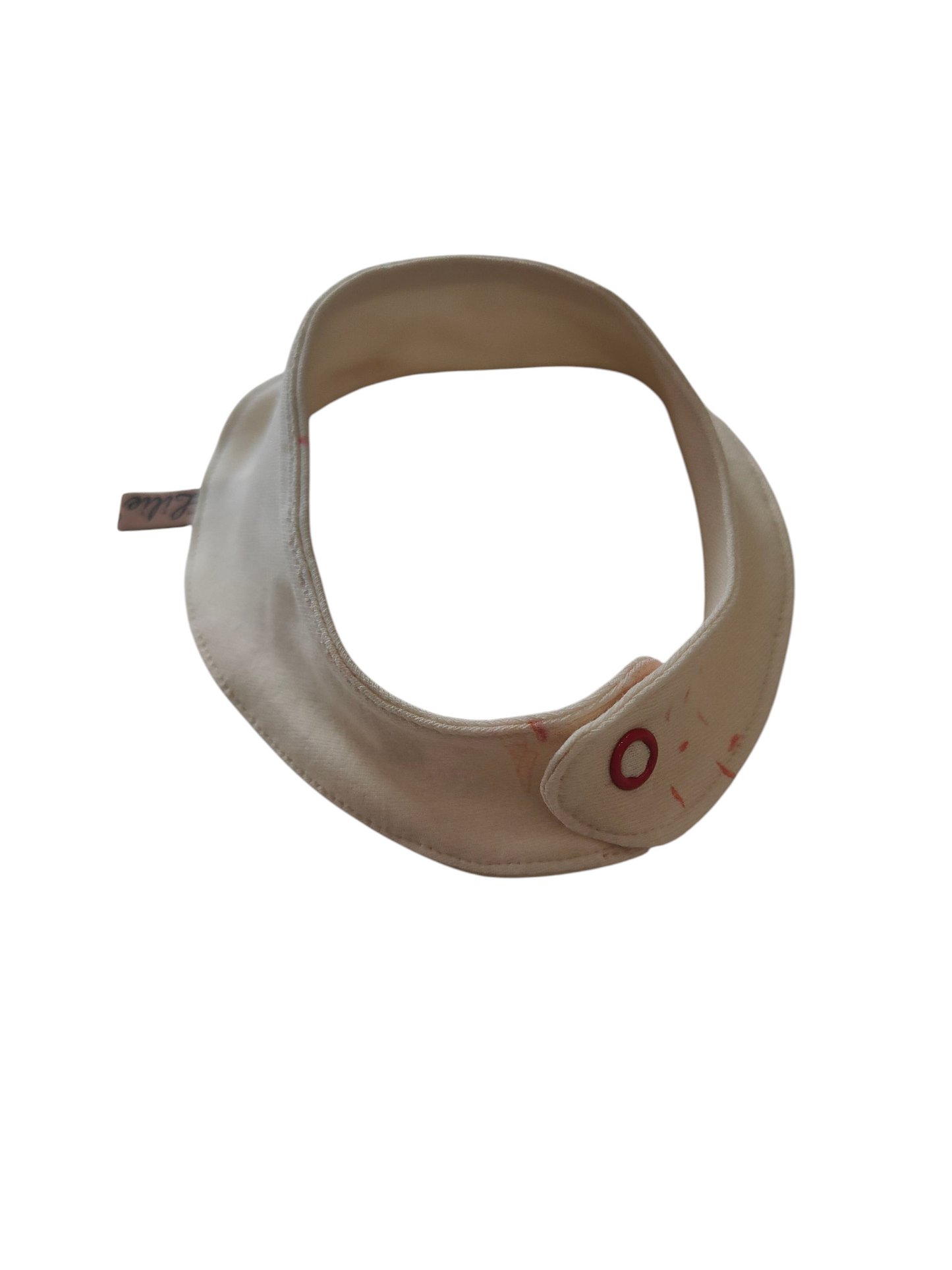 Babymütze mit Halstuch aus Biobaumwolljersey /Blumenfee/Zartrosa