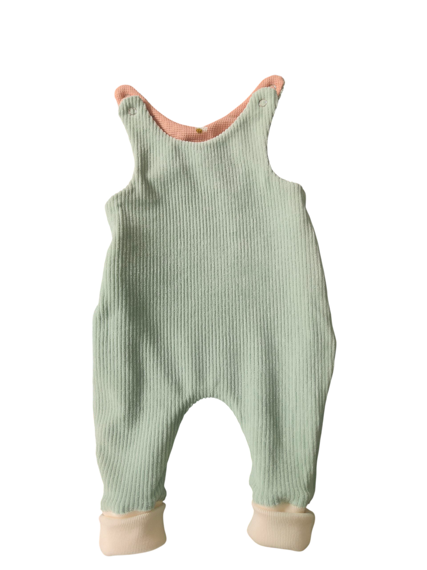 Babywendestrampler -Gänseblümchen/lachsfarbe/mintgrün