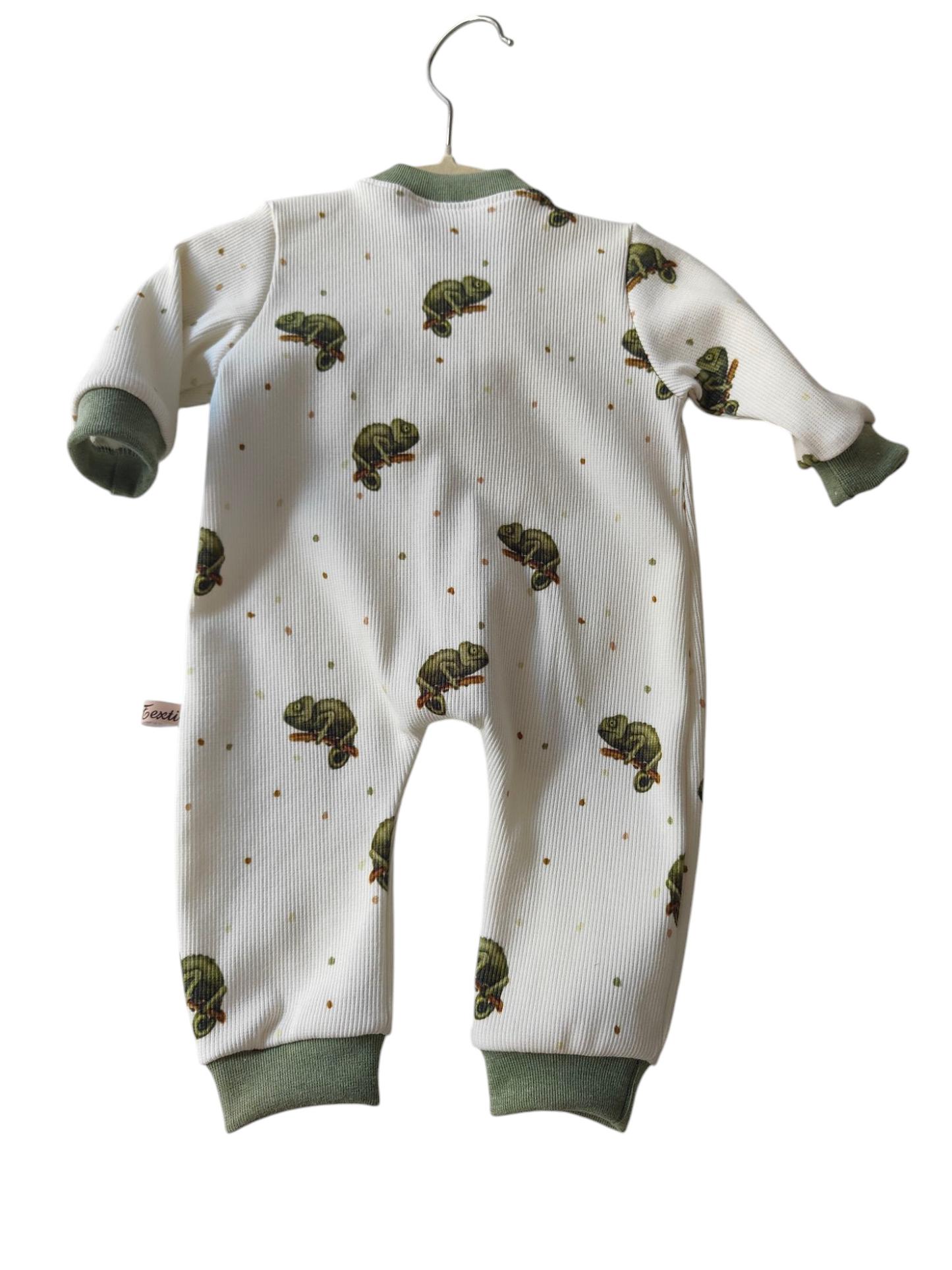 Overall aus Biobaumwollrippjersey-Cameleon