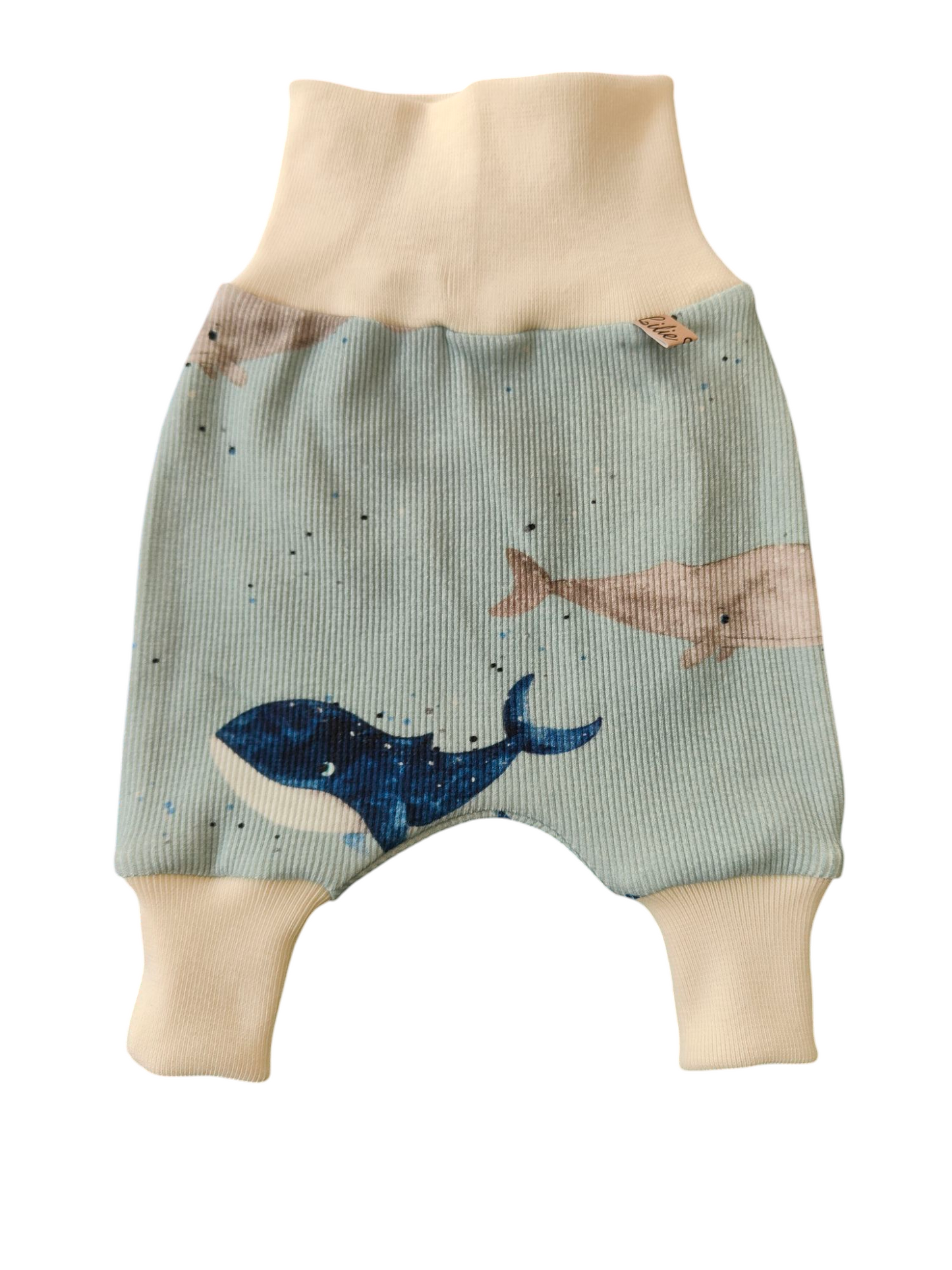 Homecoming-Set-Bio-Frühchen/Wale/Blau