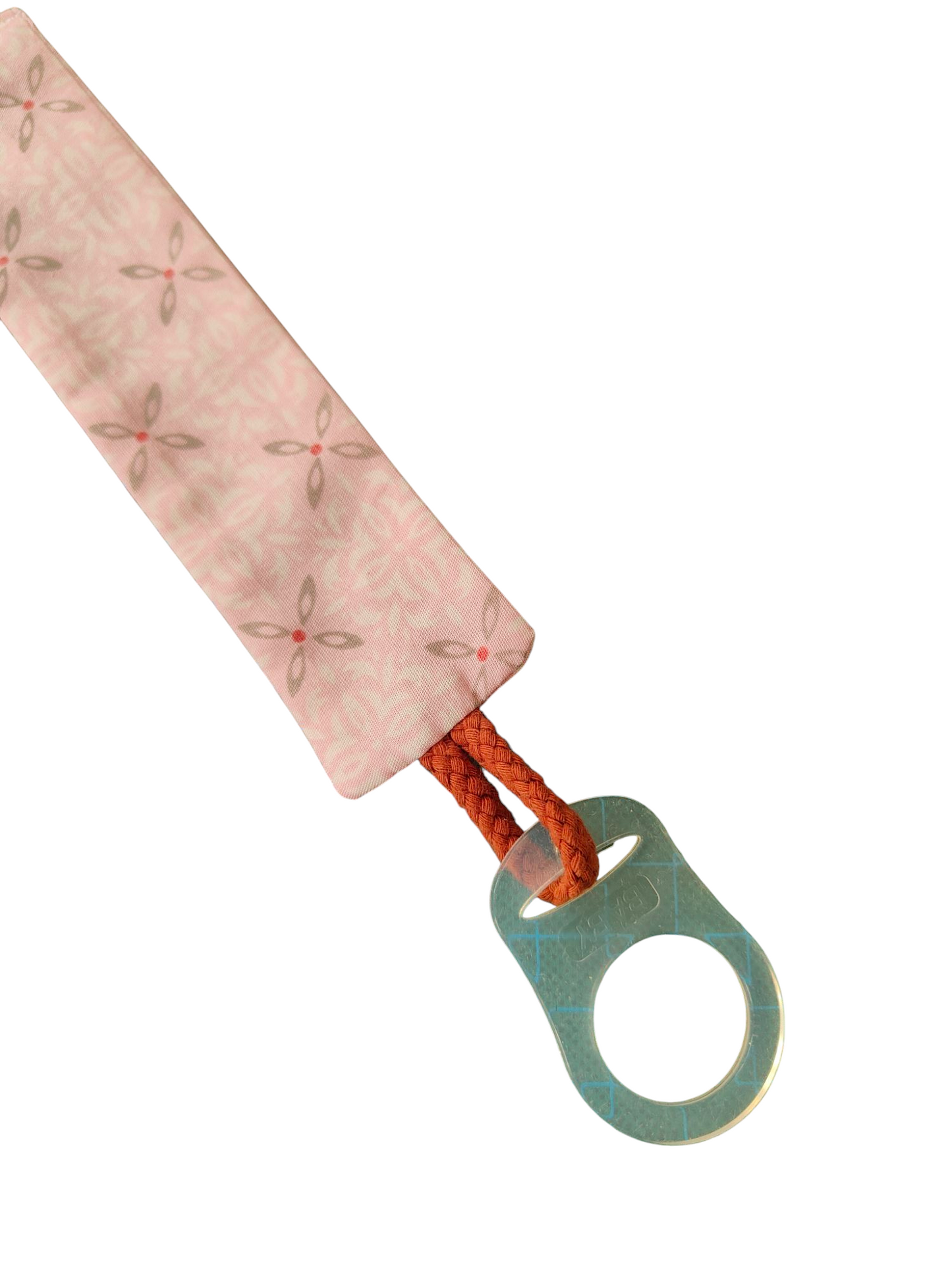 Schnullerband/Rauten/Rosa